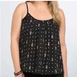 Torrid pineapple tank size 0